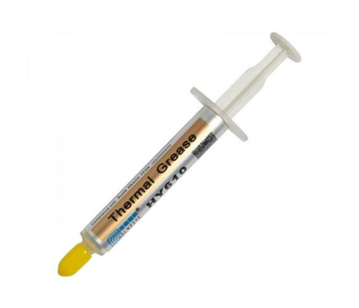 Паста термопровідна HY-610 2g, шприц, Gold, >3,05W/mK,