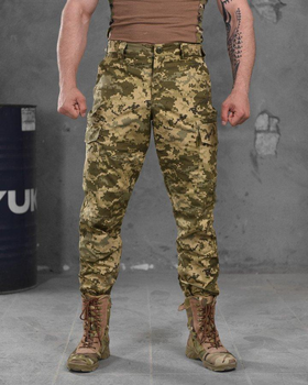 Тактичні чоловічі літні штани ріп-стоп 2XL піксель (86994)