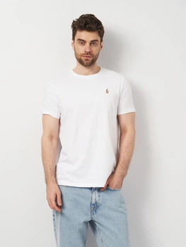 Футболка мужская Polo Ralph Lauren 11314.2 S (44) Белая (smt2000000015422)