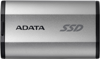SSD dysk Adata SD810 4TB 2.5" USB Type-C 3D NAND TLC Silver (SD810-4000G-CSG)