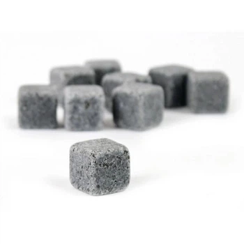 Камені для віскі охолоджувальні Whiskey Stone 9 шт. і мішечок для зберігання