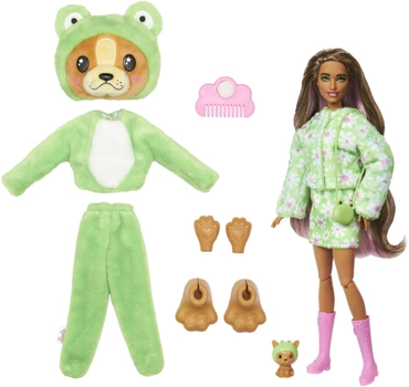 Лялька Barbie Cutie Reveal Чудове комбо Цуценя в костюмі жабки (194735178742)