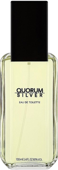 Туалетна вода для чоловіків Antonio Puig Quorum Silver 100 мл (8411061582350)