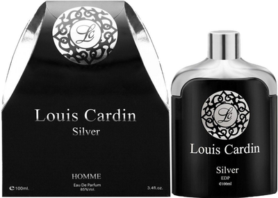 Парфумована вода для чоловіків Louis Cardin Silver Homme 100 мл (9911100200034)