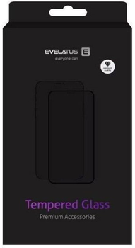 Захисне скло Evelatus 3D Full Cover Privacy Rubber Anti-Broken Cover Japan Glue для Apple iPhone 13/13 Pro/14 Black (EVEAPP1461PR)