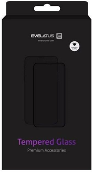 Захисне скло Evelatus 3D Full Cover Corning Gorilla Glass Anti-Static 5X Strong для Apple iPhone 15 Pro Max Black (EVECG15PROMAXA)