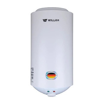 Водонагреватель WILLER Palermo, 2 кВт, "мокрый" ТЭН, 15 л, Slim, универсальный, белый (AEVH-15R)