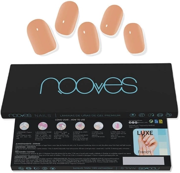Гель-плівка для нігтів Nooves Laminas Premium Luxe Cru Au Soleil 20 шт (8436613950210)