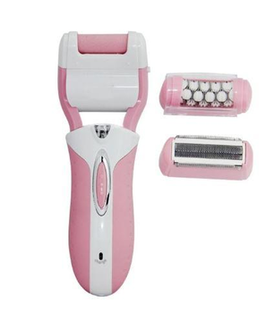 Эпилятор с пемзой аккумуляторный Gemei GM-3052 3 в 1