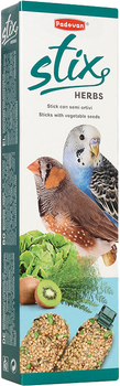 Лакомства для взрослых волнистых попугаев Padovan Stix Herbs 80 г (PP00141)