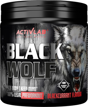 Kompleks przedtreningowy Activlab Black Wolf Czarna porzeczka 300 g (5907368892306)