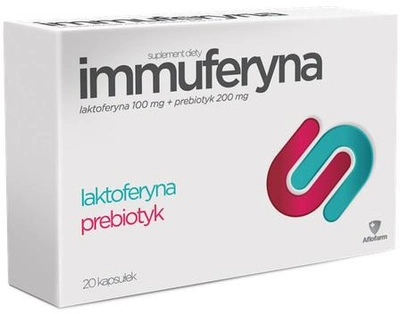 Prebiotyk Aflofarm Immuferyna 20 caps (5906071008851)