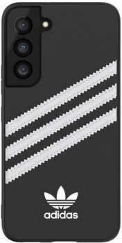 Etui plecki Adidas OR Moulded Case SS22 do Samsung Galaxy S22 Black/White (8718846098823)