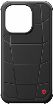 Панель CLCKR Force Magsafe для Apple iPhone 15 Pro Black/Red (4251993301407)