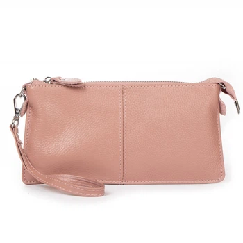 Молодіжний клатч зі шкіри ALEX RAI 8801-3 pink