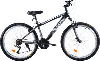Велосипед Crossride Shark ST МТВ 26" 17" 2023 Черно-серый (0173-170-С)