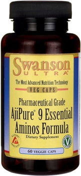 Kompleks aminokwasów Swanson AjiPure 9 60 caps (0087614026787)