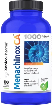 Wapń Xenico Pharma Menachinox CA 1000 100 caps (5905279876590)