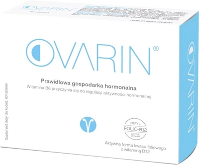 Вітамінний комплекс Verco Ovarin 60 таблеток (5907572580174)