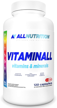 Вітамінно-мінеральний комплекс SFD Allnutrition Vitaminall 120 капсул (5902837735375)