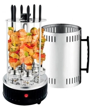 Электрическая шашлычница DOMOTEC MS 7781 на 6 шампуров 1000W
