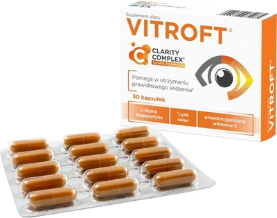 Вітамінно-мінеральний комплекс Verco Vitroft 30 капсул (5901549084085)