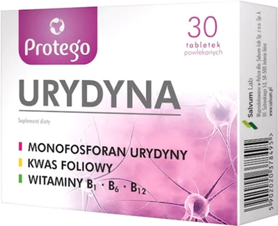 Вітамінний комплекс Salvum Protego Uridin 50 Мg 30 таблеток (5902020378495)