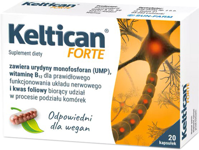 Вітамінний комплекс Sun-Farm Keltican Forte 20 капсул (5907464420830)