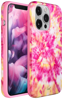 Etui plecki Laut Huex Tie Dye do Apple iPhone 13 Pro Hot Pink (4895206923774)
