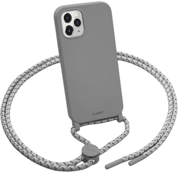Панель Laut Pastels Necklace для Apple iPhone 12 Grey (4895206919562)