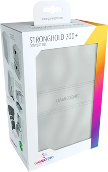 Карткова коробка Gamegenic Stronghold 200+ Convertible White (4251715401132)