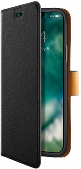 Etui z klapką Xqisit Slim Wallet do Apple iPhone 13 mini Black (4029948206059)