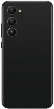Панель Xqisit Silicone Case для Samsung Galaxy S23 Plus Black (4029948606415)