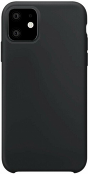 Панель Xqisit Silicone Case для Apple iPhone 11 Black (4029948220888)