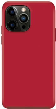 Панель Xqisit Silicone Case для Apple iPhone 14 Pro Max Red (4029948220260)