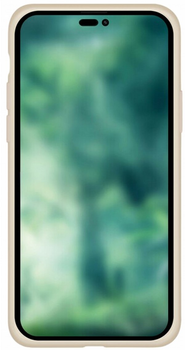 Etui plecki Xqisit Silicone Case do Apple iPhone 14 Pro Silky Nude (4029948220161)