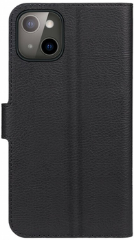Etui z klapką Xqisit Slim Wallet Selection do Apple iPhone 13 mini Black (4029948220444)