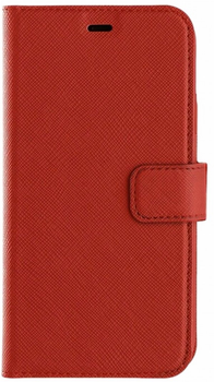 Etui z klapką Xqisit Wallet Viskan do Apple iPhone 6/6s/7/8/SE 2020 Red (4029948220321)