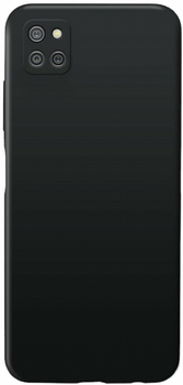 Etui plecki Xqisit Flex Case do Samsung Galaxy A03 Black (4029948217314)