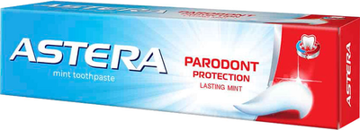 Зубная паста от пародонтоза Astera Parodont Protection Lasting Mint Длительная мята 110 г (3800013511381)