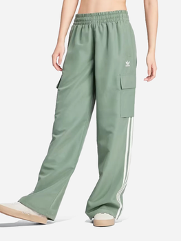 Спортивні штани жіночі Adidas IZ0716 S Зелені (4067889552842)