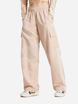 Спортивні штани жіночі Adidas 3S IZ0717 S Бежеві (4067889552996)