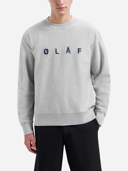 Світшот чоловічий Olaf Embroidery M160210 M Сірий (8720104771133)