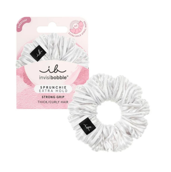 Резинка-браслет для волос Invisibobble Sprunchie Extra Hold Pure White