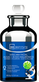 Маска для обличчя IDC Institute Seaweed + Hyaluronic Acid Facial Mask 22 г (8436025309019)