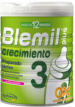 Молочна суміш для дітей Ordesa Blemil Plus 3 Growth Milk 800 г (8426594102562)