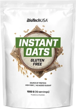 Овсянка Biotech Instant Oats порошок 1 кг Без вкуса (5999076237067)