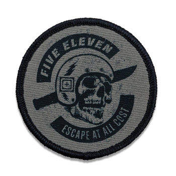 Нашивка 5.11 Tactical Escape At All Costs Patch Grey (92177-029)