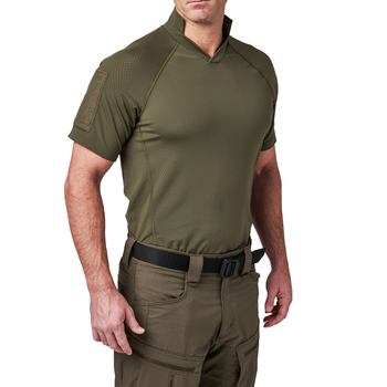 Футболка тактична потовідвідна 5.11 Tactical V.XI Sigurd S/S Shirt RANGER GREEN S (41288-186)