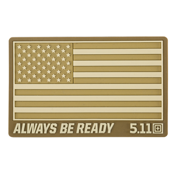 Нашивка 5.11 Tactical USA Patch Coyote (81024-120)